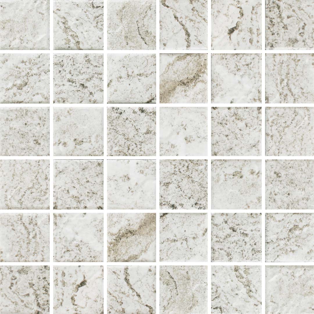 Mountain Light Grey 47x47 Mosaic