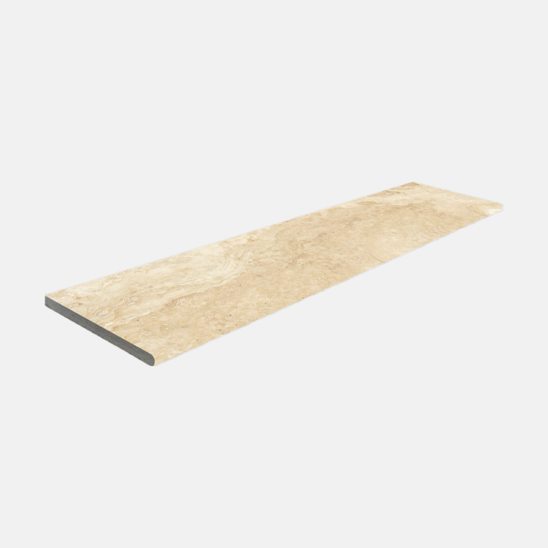Alassio External Coping Beige Travertine-Look Tile 300x1200x20