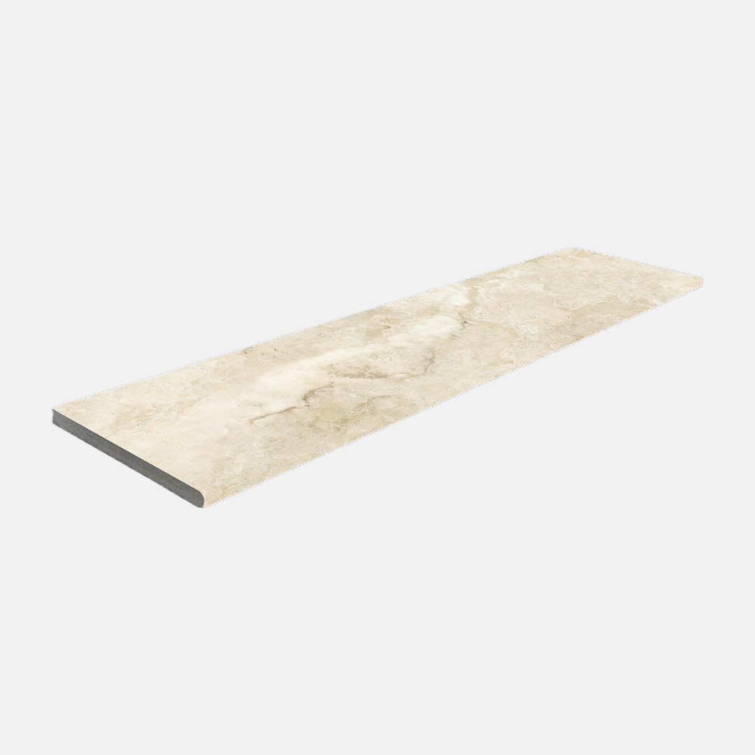 Alassio External Ivory Travertine-Look Tile 600x600x20