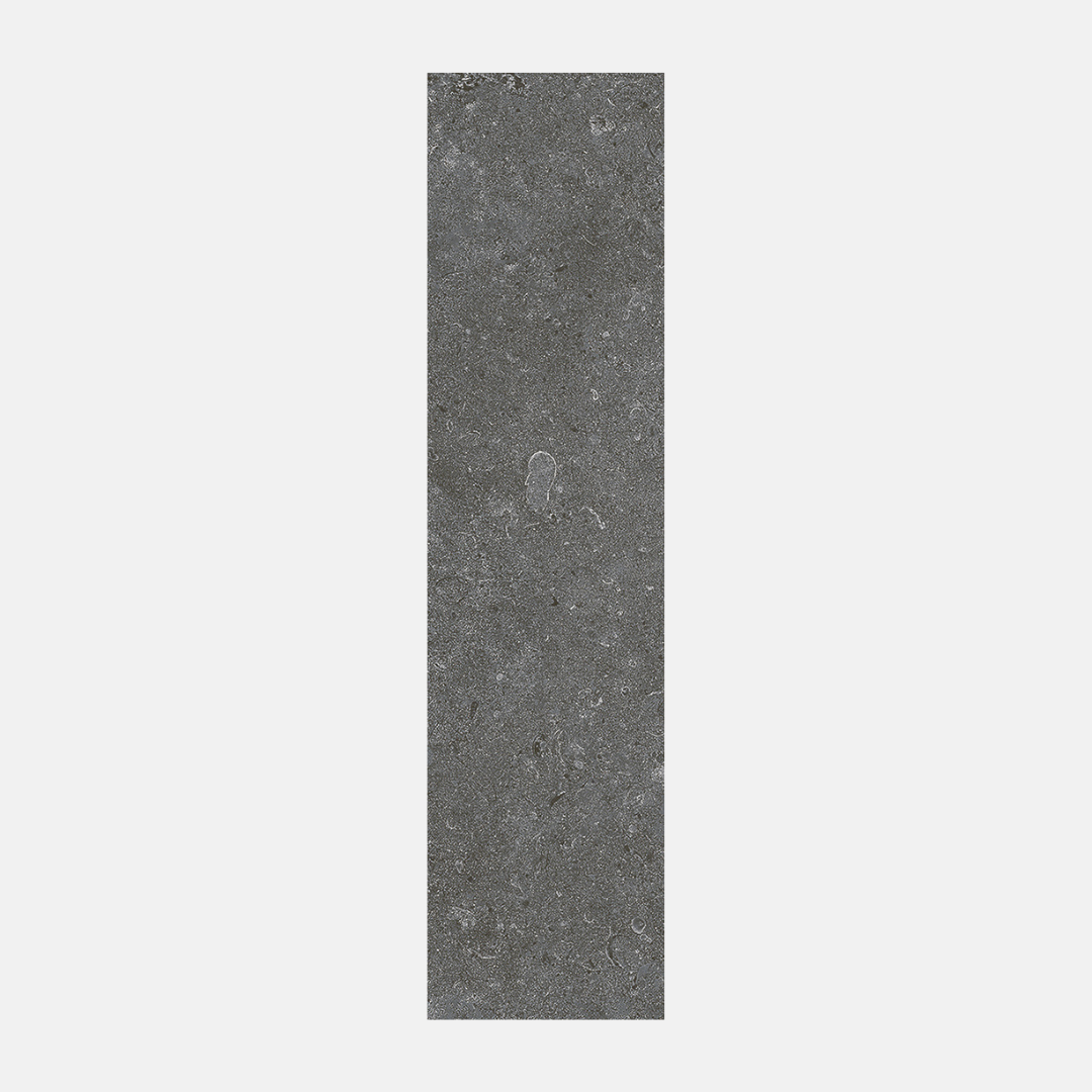 Avila Matte Charcoal Stone-Look Subway Tile 75X300