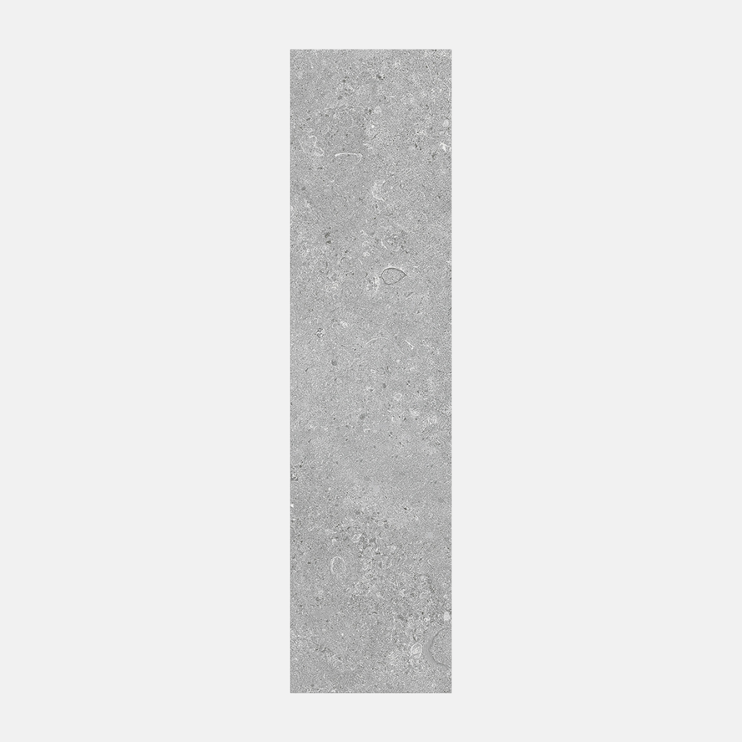 Avila Matte Grey Stone-Look Subway Tile 75X300