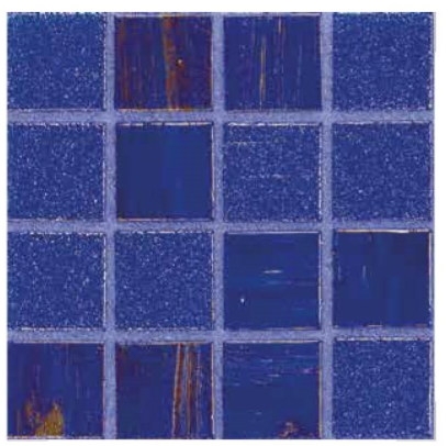 Bisazza Istanbul Blue 20x20 Mosaic
