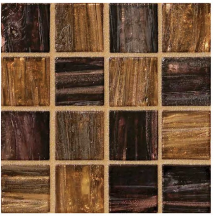 Bisazza New Cipro Brown 20x20 Mosaic
