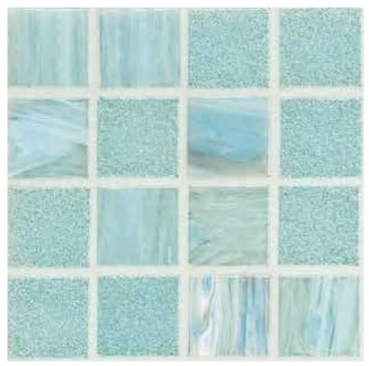 Bisazza Tallinin Teal 20x20 Mosaic