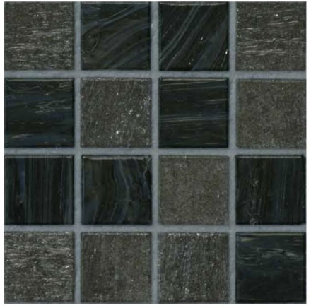 Bisazza Tripoli Black 20x20 Mosaic