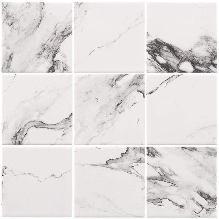 Pelago Calacatta 97x97 Mosaic