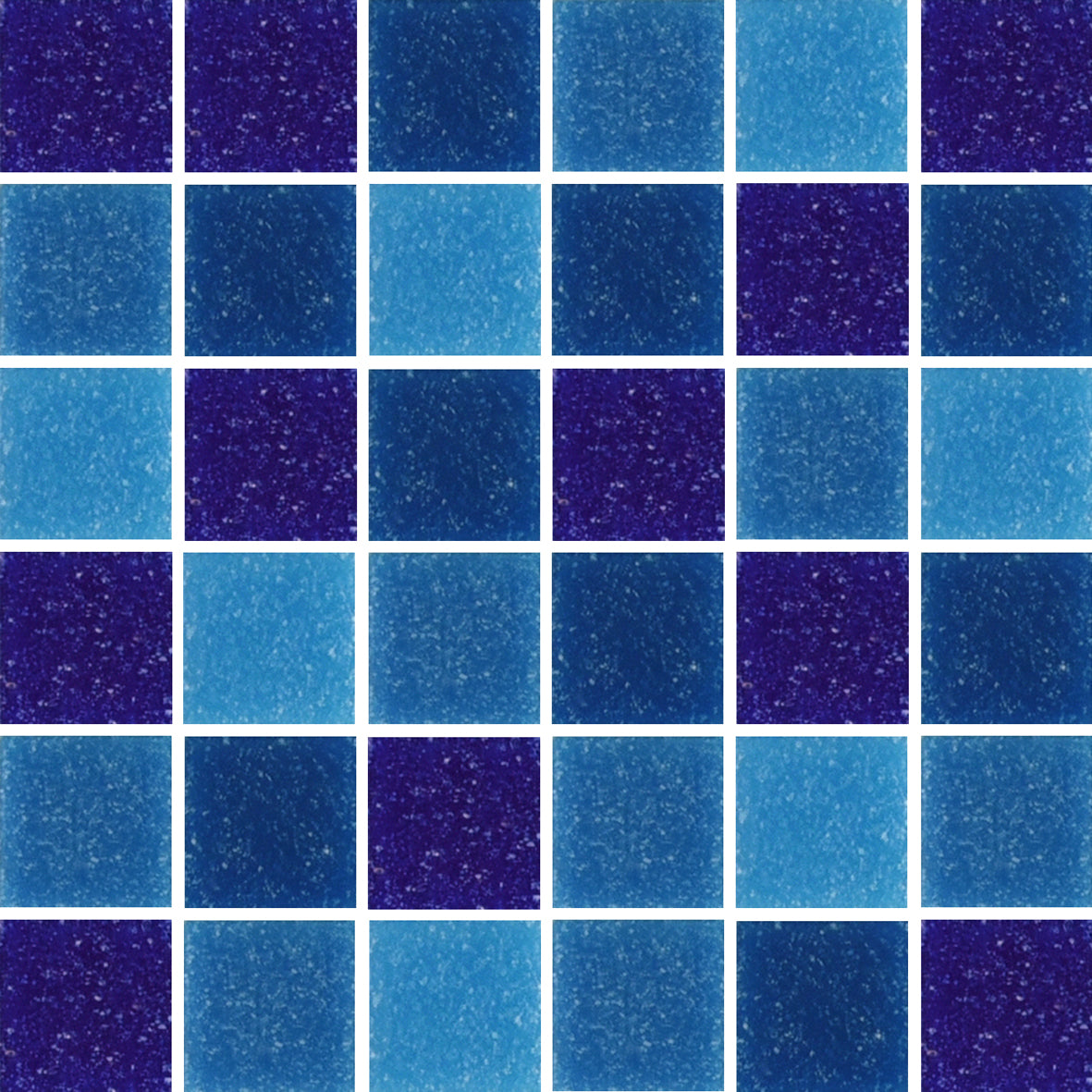 Echo Gemstone Cobalt 20x20 Mosaic