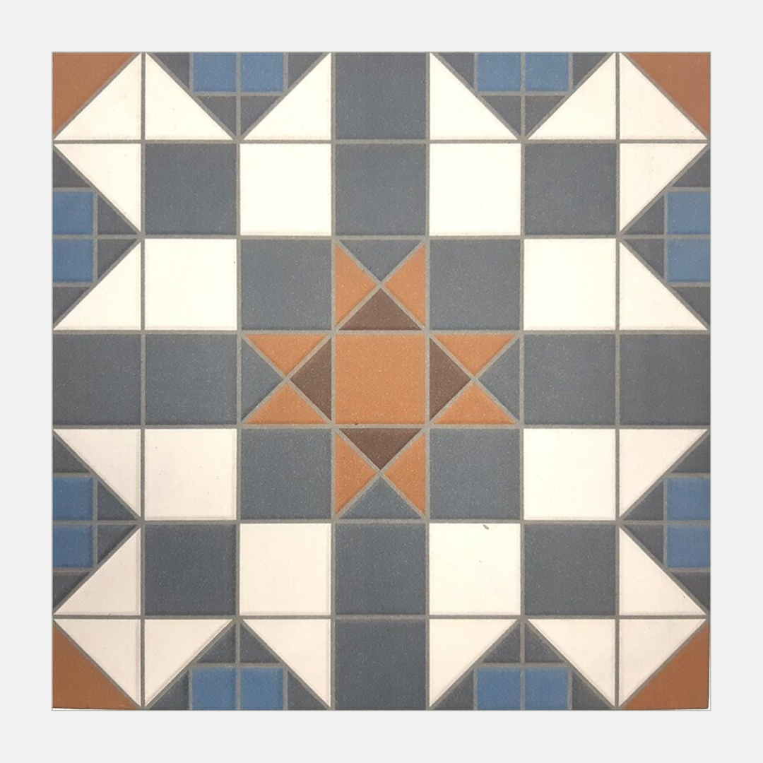 Hervas Matte Canterbury Tessellated Mosaic Tile 316X316