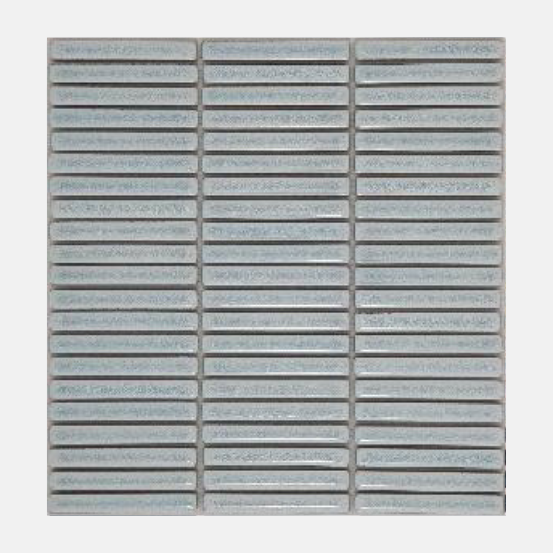 La Morra Gloss Greige Kit Kat Mosaic Tile 12X92
