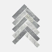 Lucca Grey Herringbone Mosaic Tile 35X150
