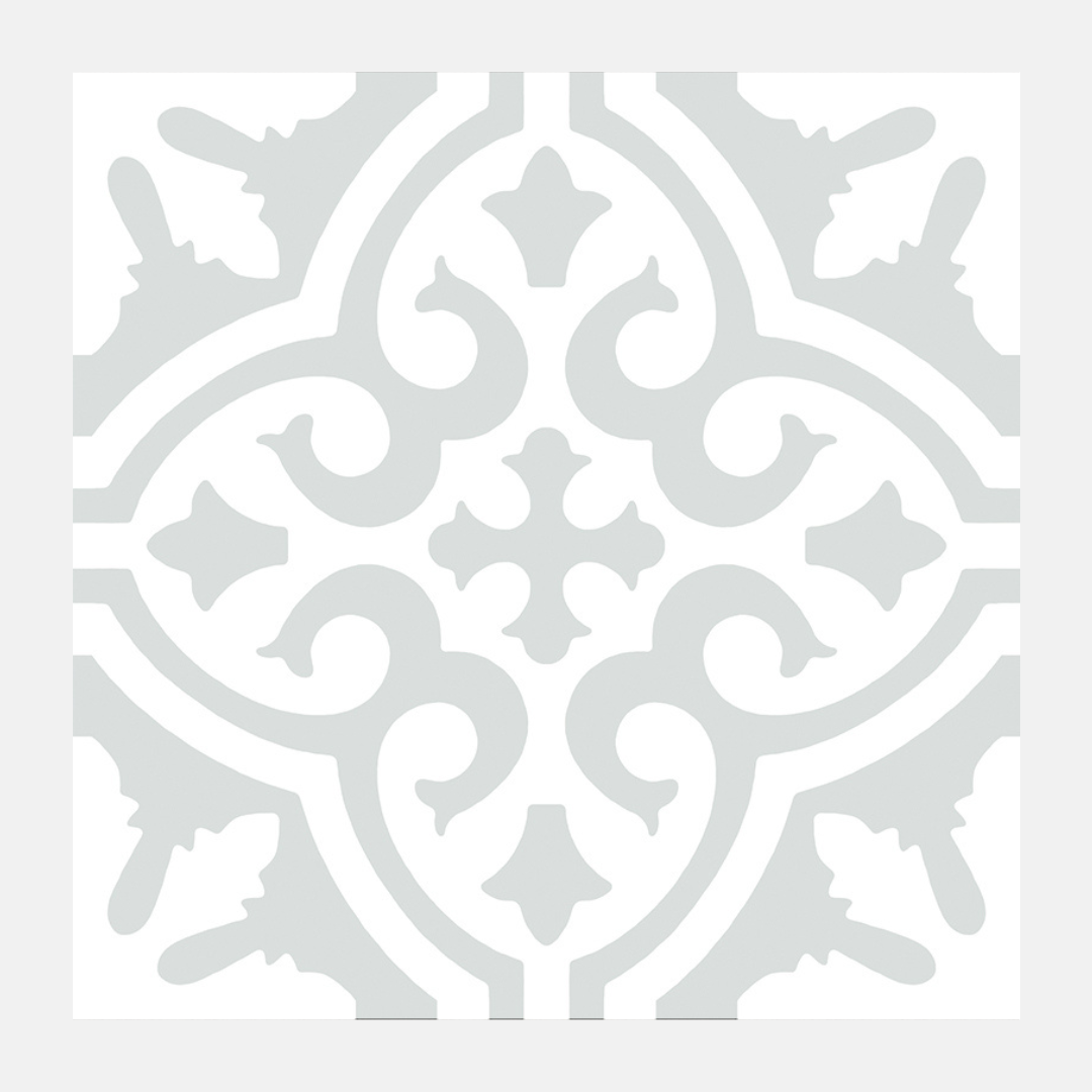 Modica Matte Green Pattern Tile 300X300