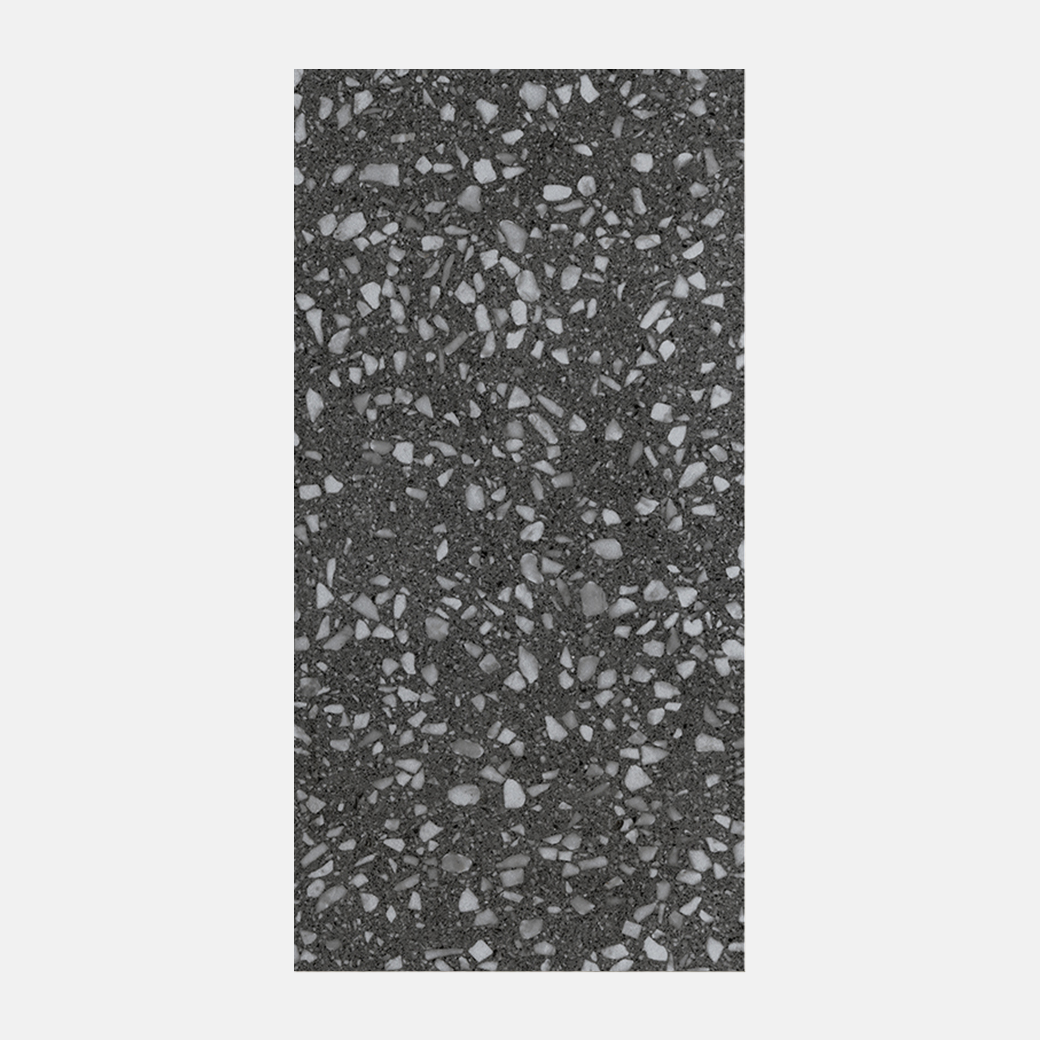 Porto Matte Charcoal Terrazzo Look Tile 300X600