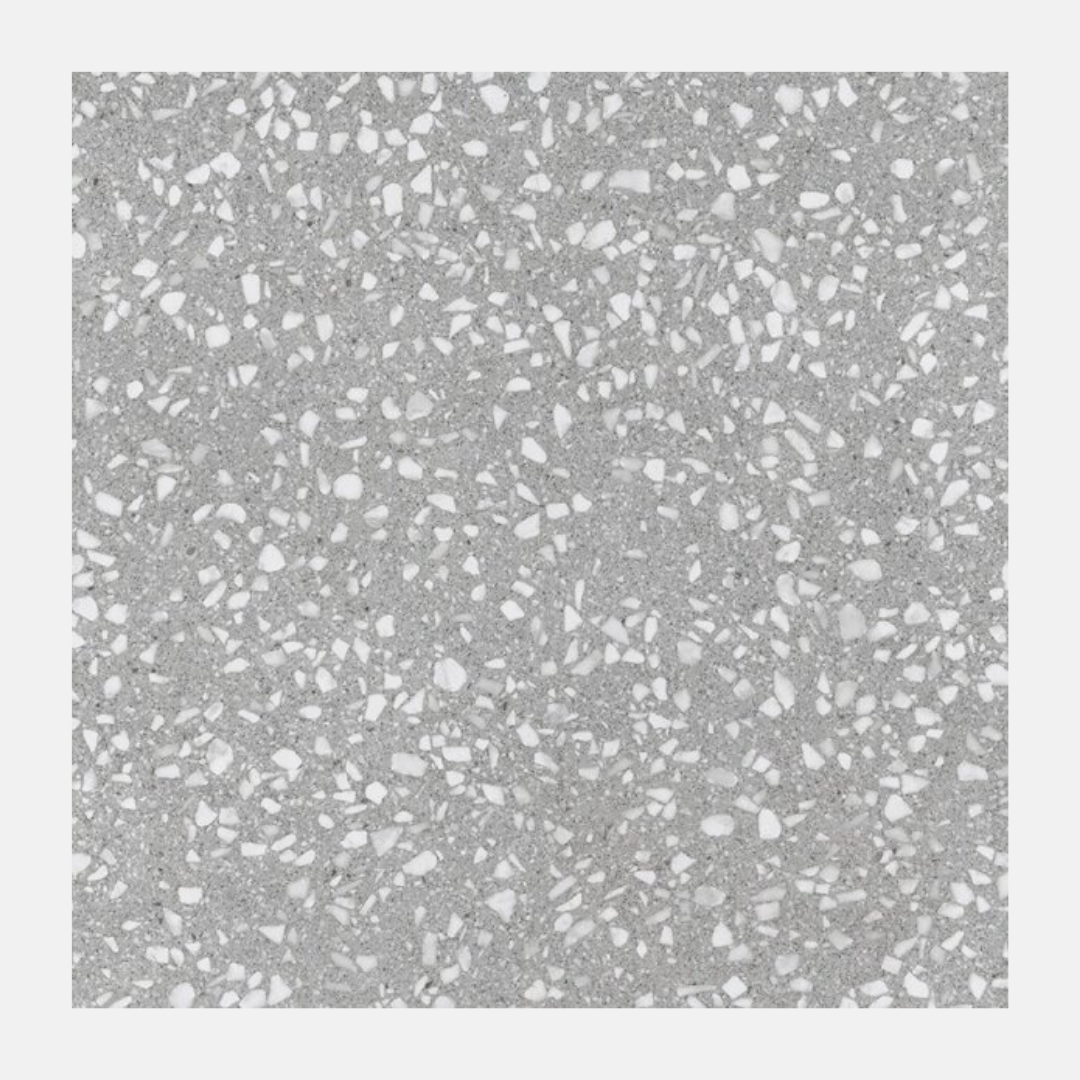 Porto Matte Grey Terrazzo Look Tile 150X150