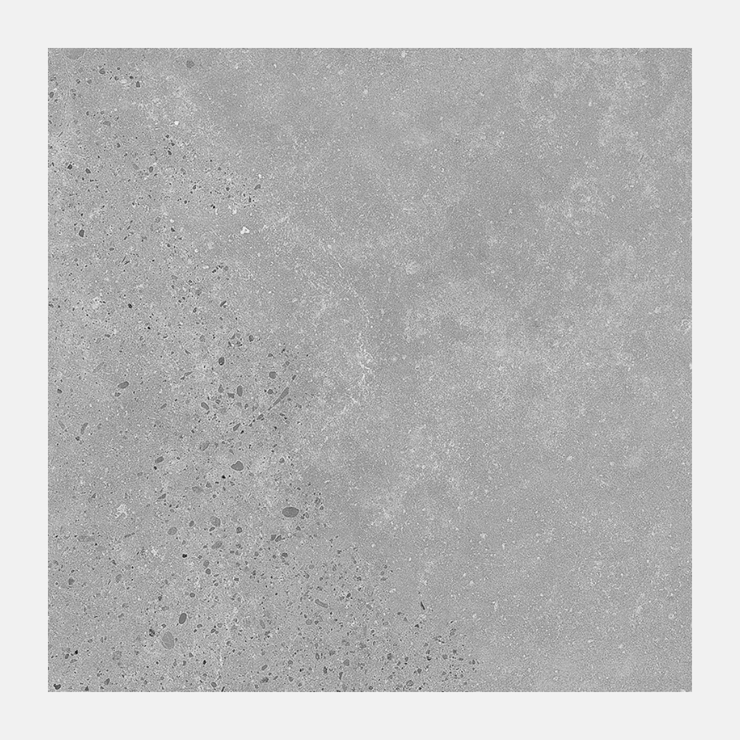 Ravenna Polished Grey Limestone Look Tile 600X600