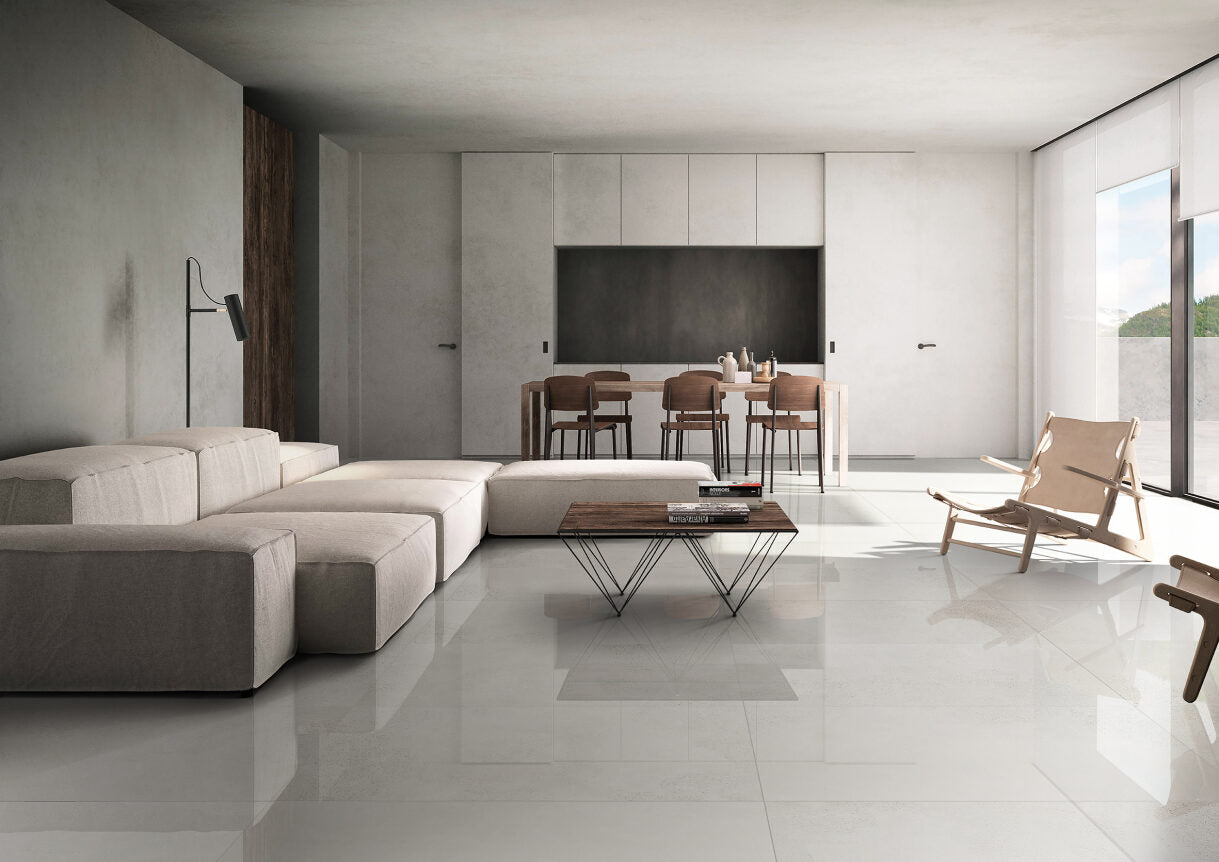 Ravenna Matte Grey Limestone Look Tile 300X600