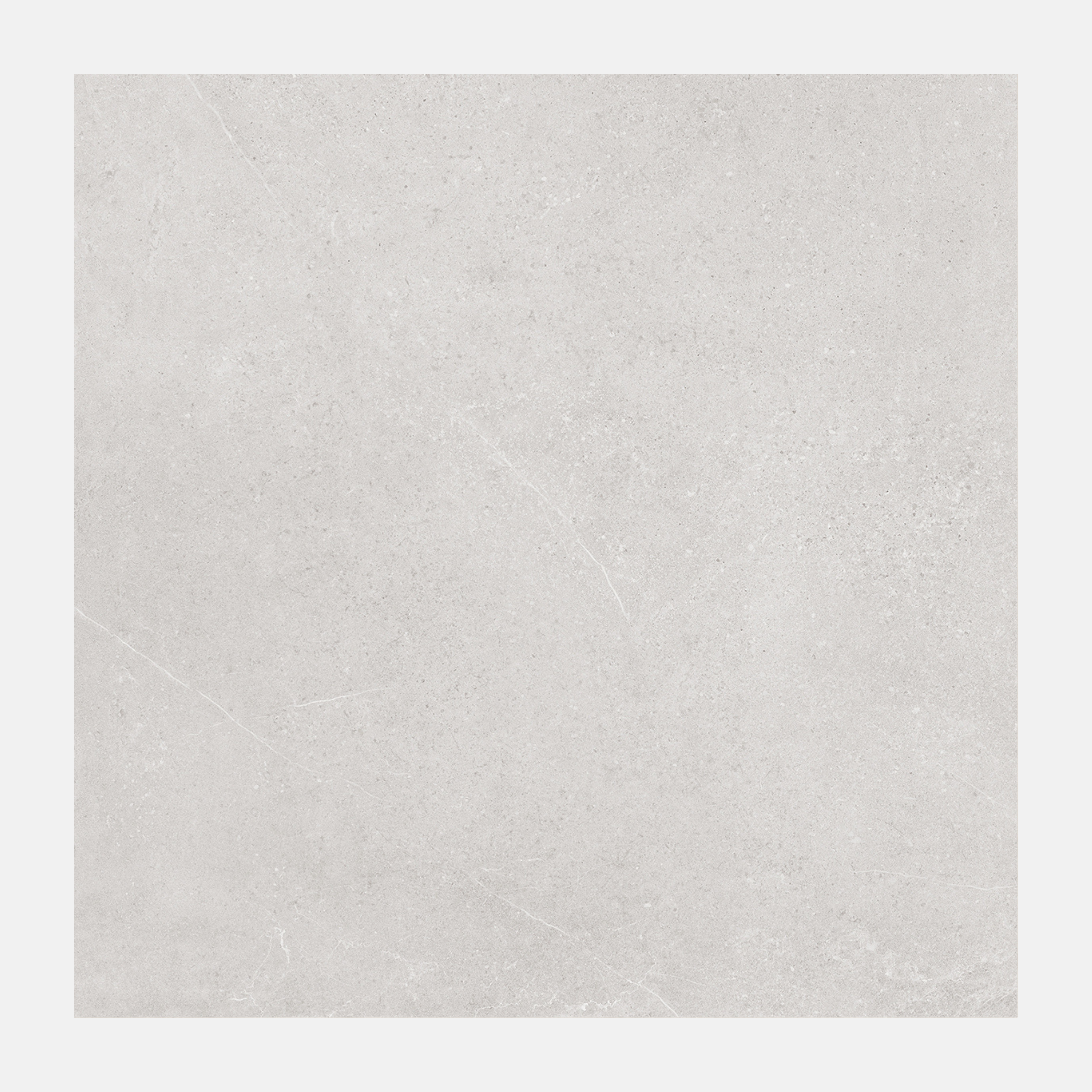 Soho Matte White Stone Look Tile 600X600