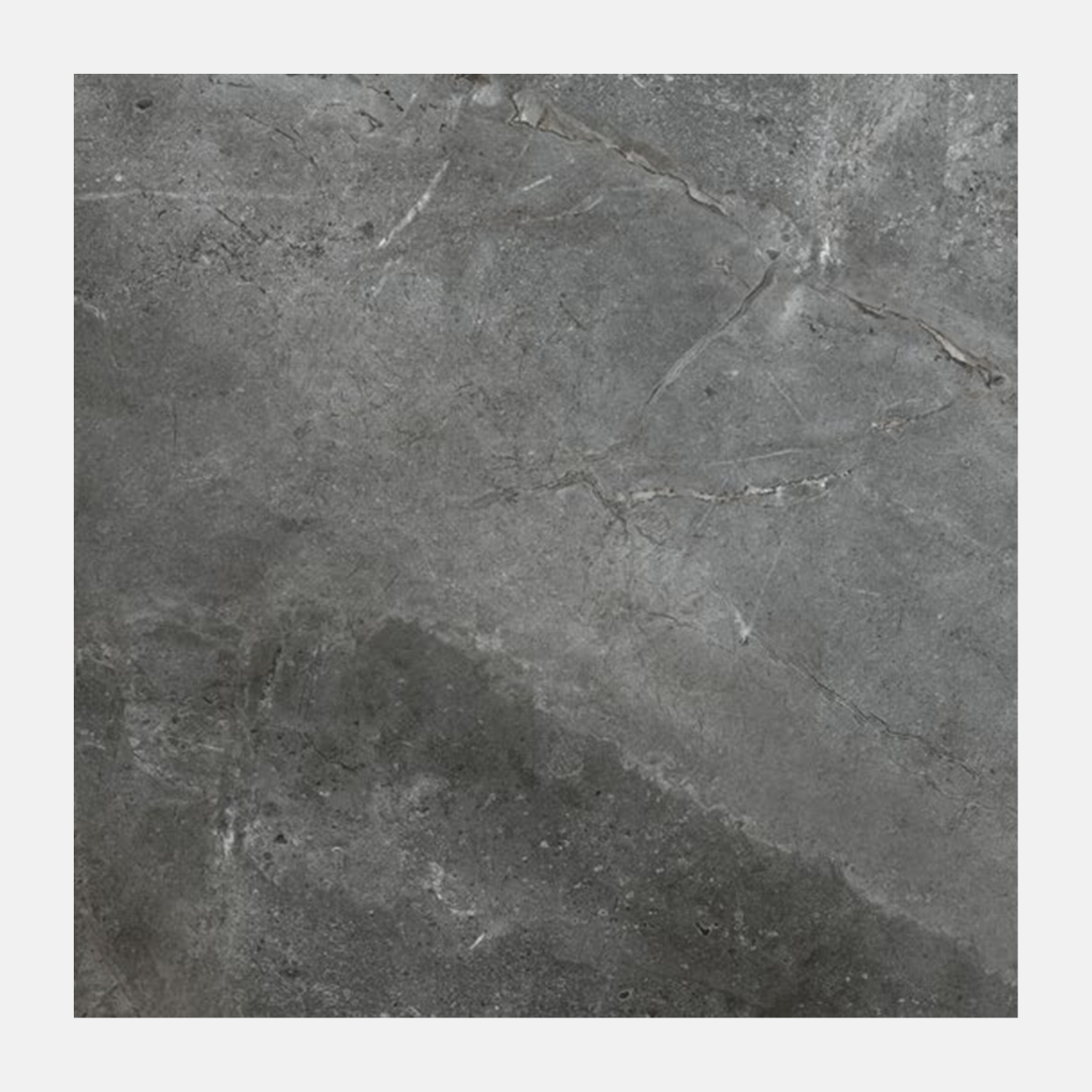 Tellaro Matte Charcoal Stone-Look Tile 600X600