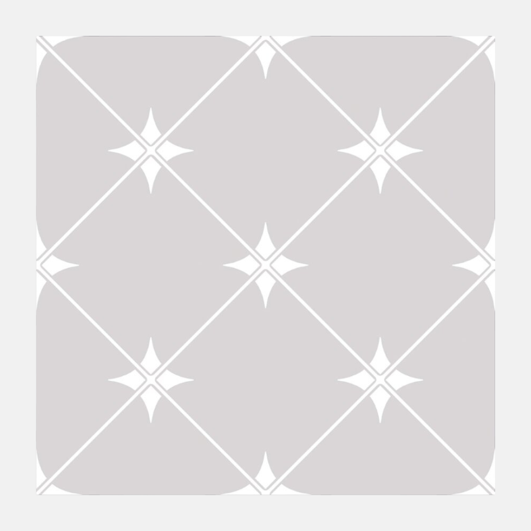 Urbino Matte Grey Pattern Tile 300X300