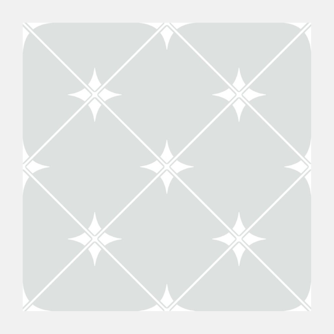 Urbino Matte Sage Pattern Tile 300X300