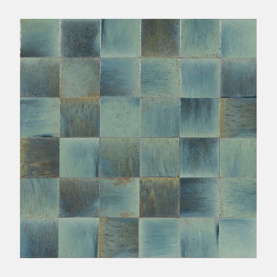 Verona Gloss Blue Subway Tile 100X100