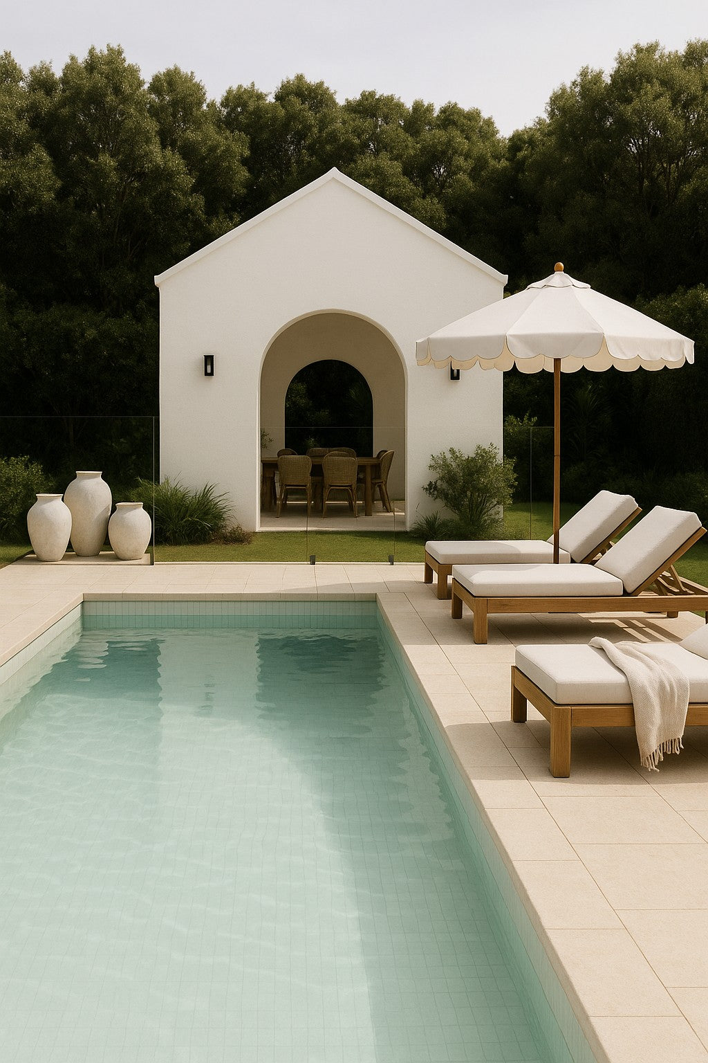 Pelago White 47x47 Mosaic