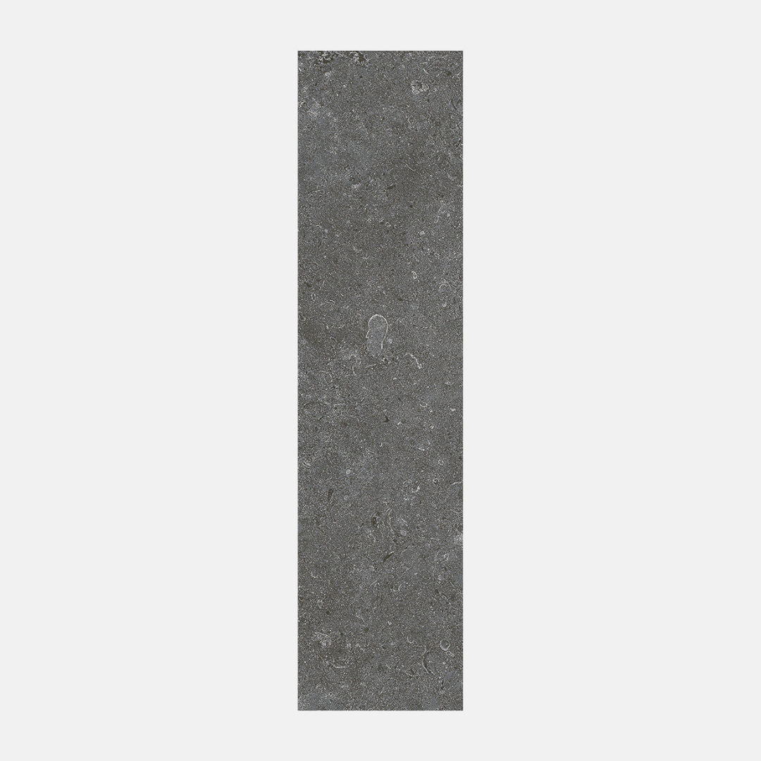 Avila Matte Charcoal Stone-Look Subway Tile 75x300