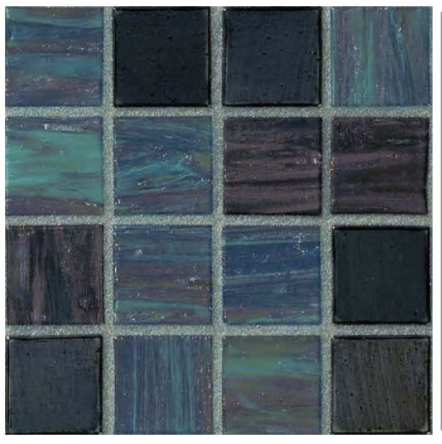 Bisazza Ilaria Teal 20x20 Mosaic