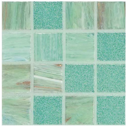 Bisazza Malibu Green 20x20 Mosaic