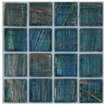 Bisazza GM 20.49 Teal 20x20 Mosaic