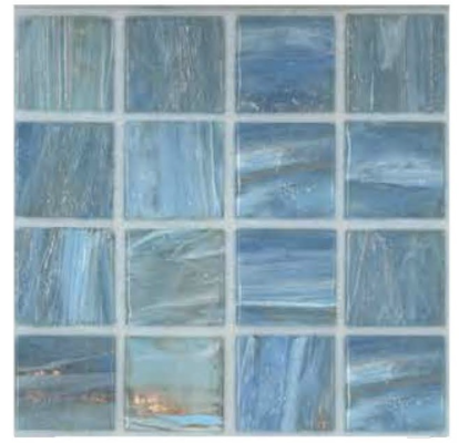 Bisazza GM 20.50 Blue 20x20 Mosaic