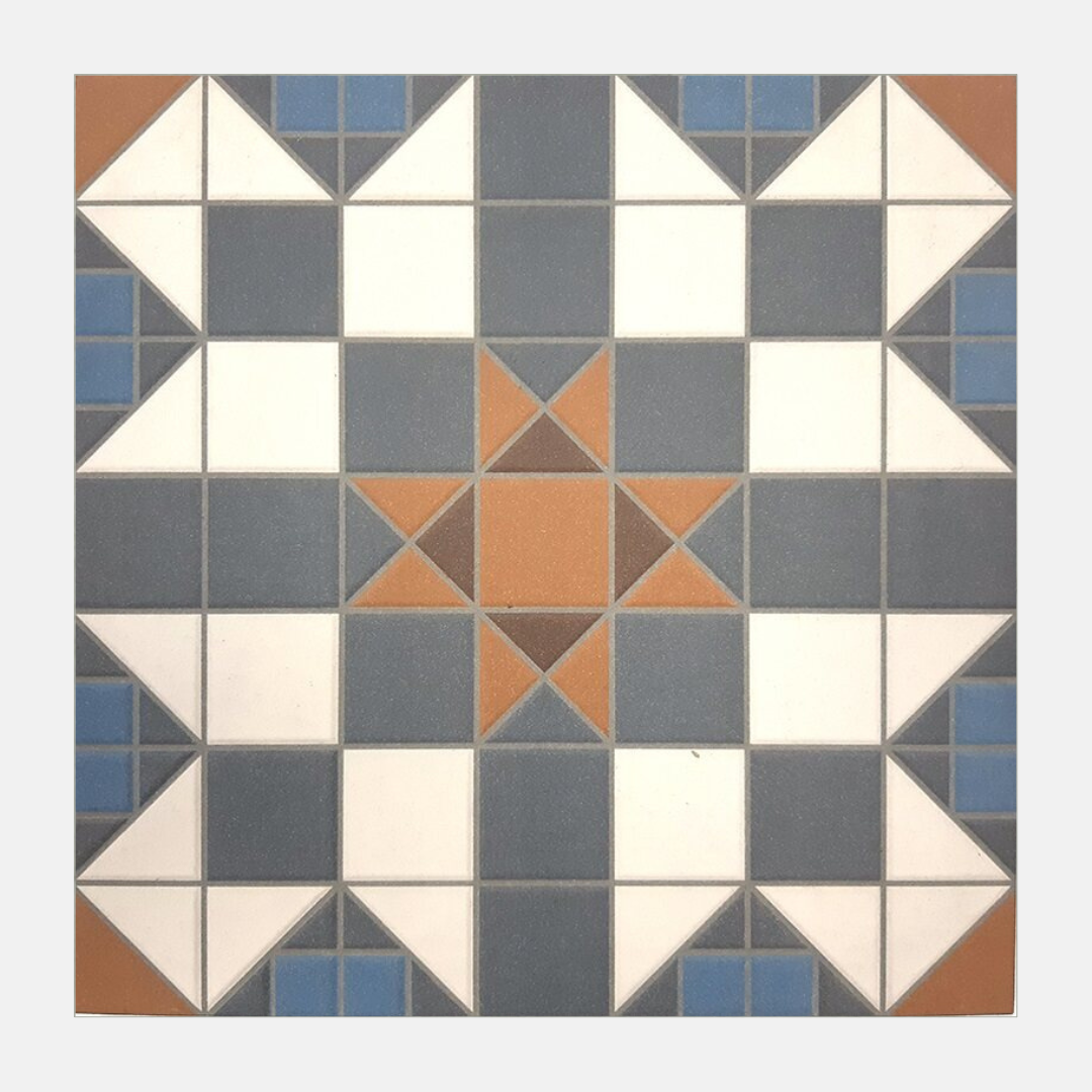 Hervas Matte Canterbury Tessellated Mosaic Tile 316x316