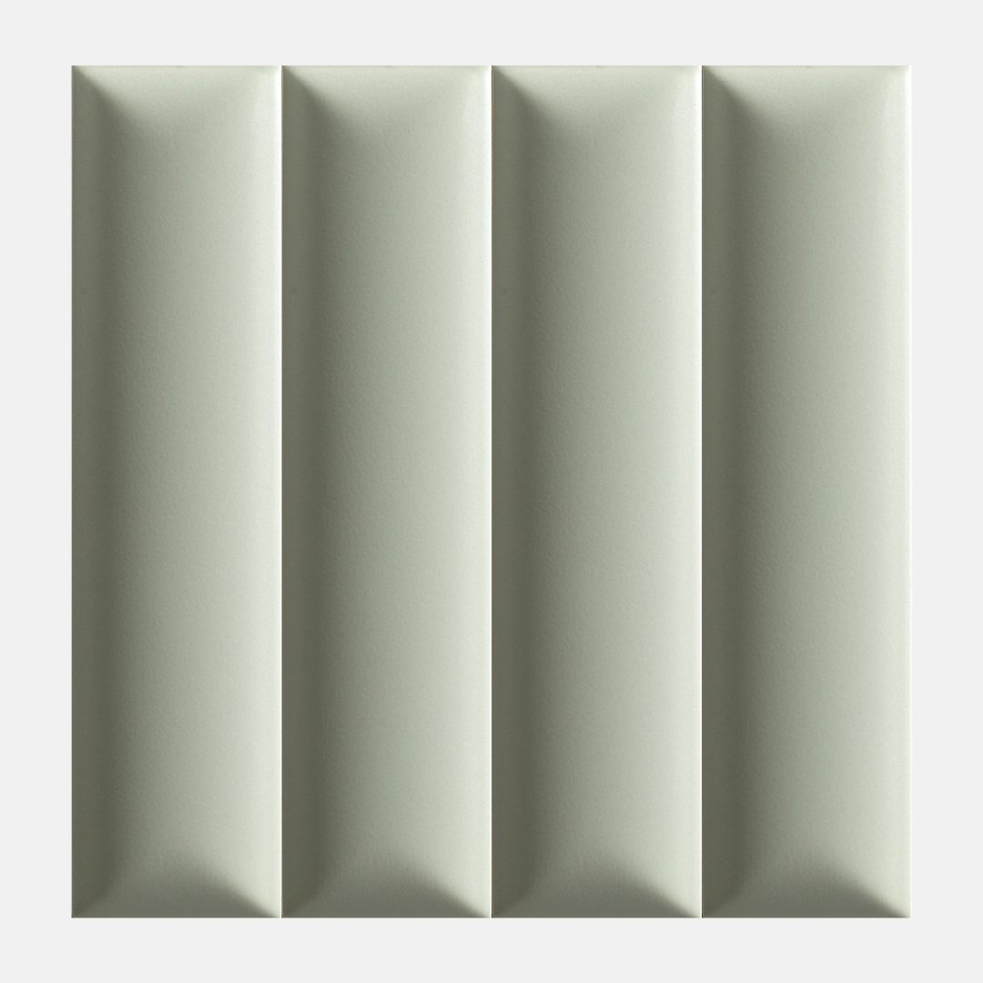 Cardona Light Green Satin Dune Subway Tile 50x200