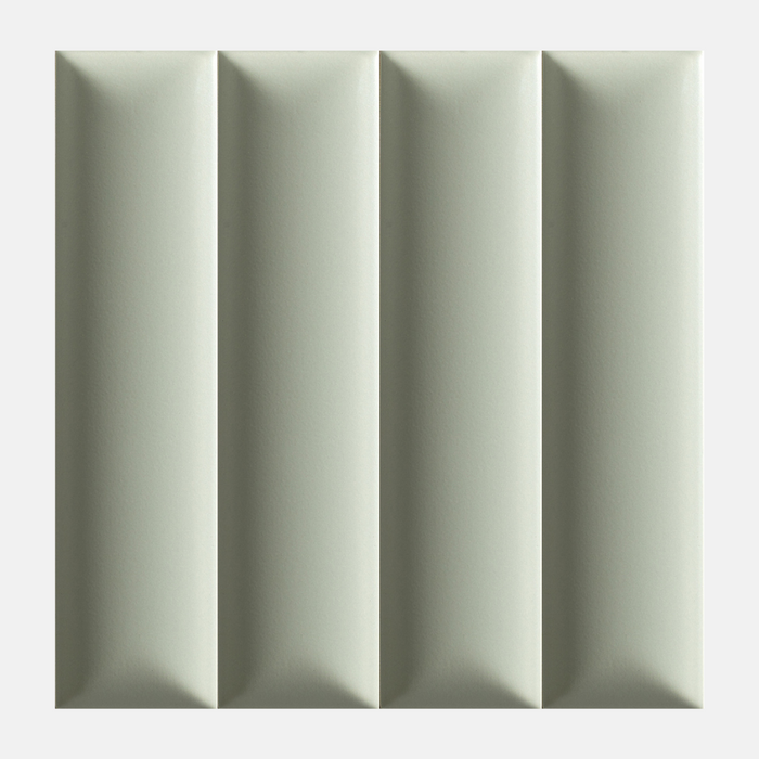 Cardona Light Green Satin Dune Subway Tile 50x200