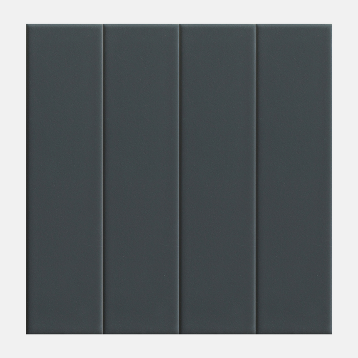 Cardona Dark Grey Satin Subway Tile 50x200