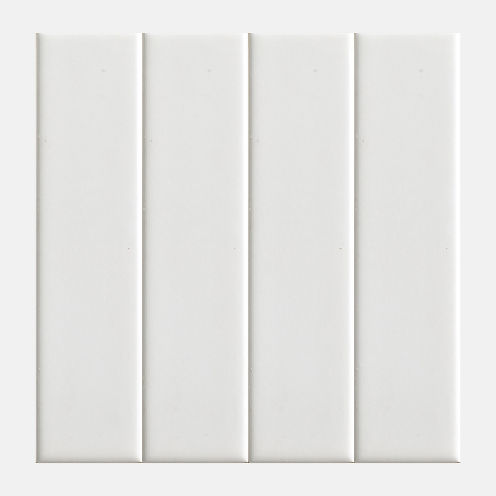 Cardona White Satin Subway Tile 50x200