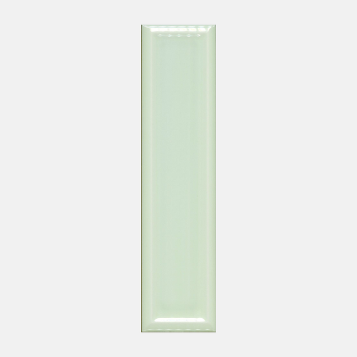 Civita Gloss Frame Green Subway Tile 68x280