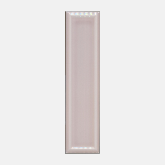 Civita Gloss Frame Pink Subway Tile 68x280