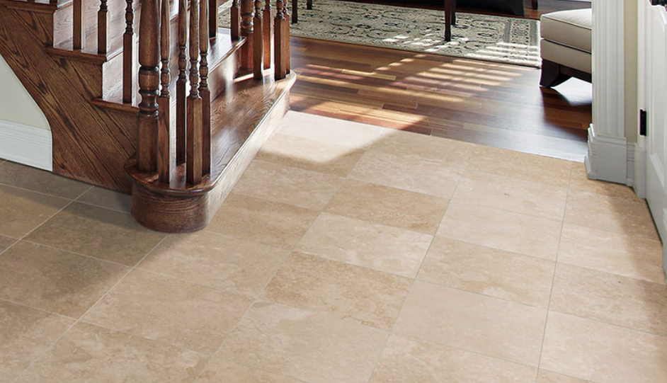 Kisara Internal Travertine Honed & Filled Tile 610x610x12