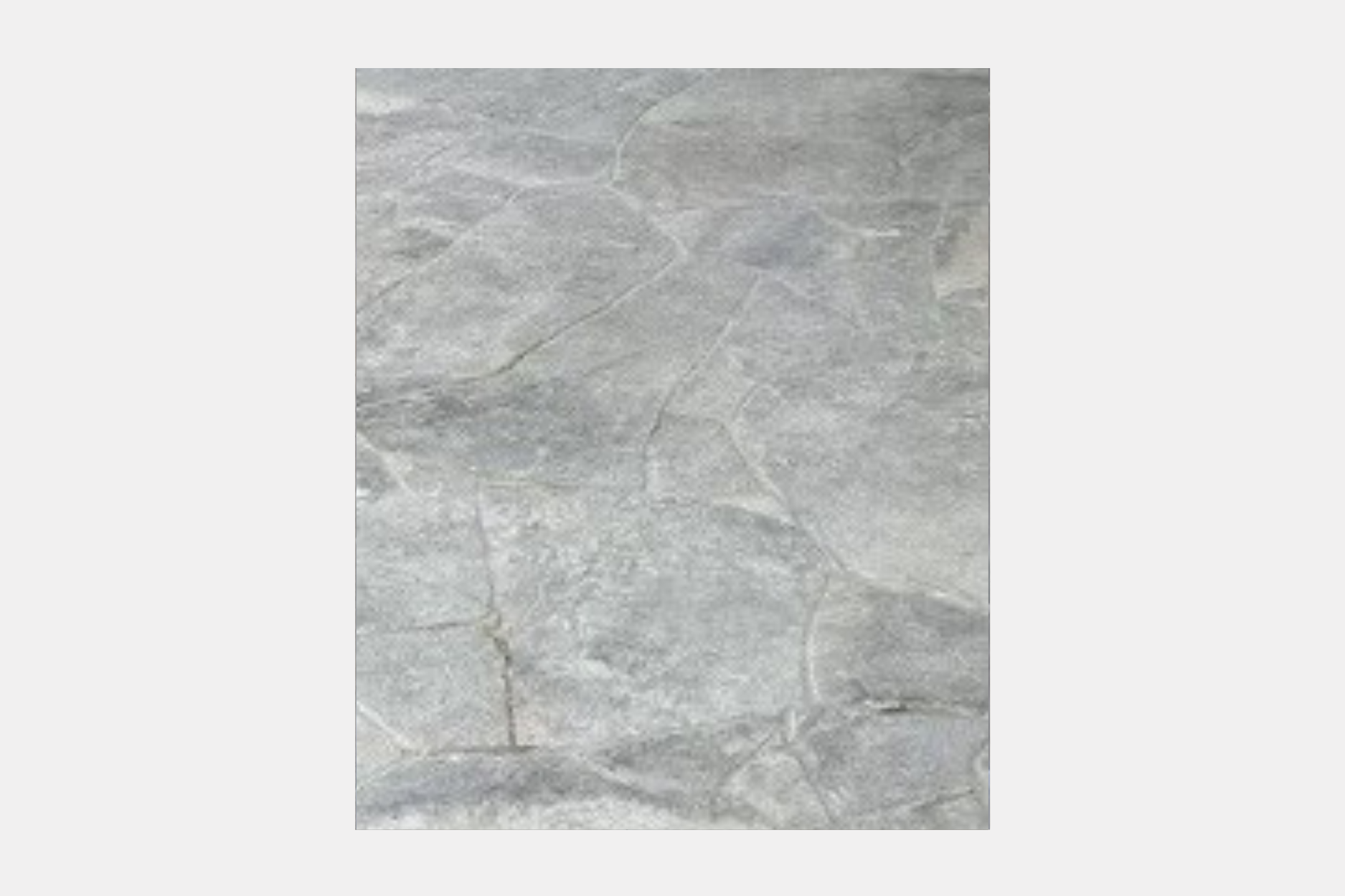 Silver Mist Tumbled Travertine Crazy Pave Random 20mm