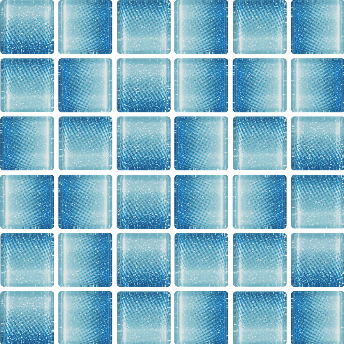 Echo Fusion Ice Blue 20x20 Mosaic