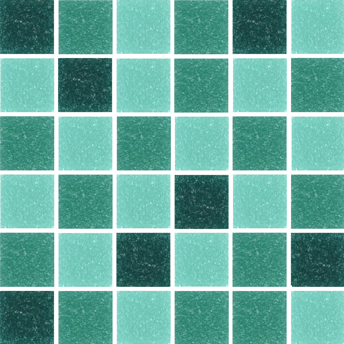 Echo Gemstone Emerald 20x20 Mosaic