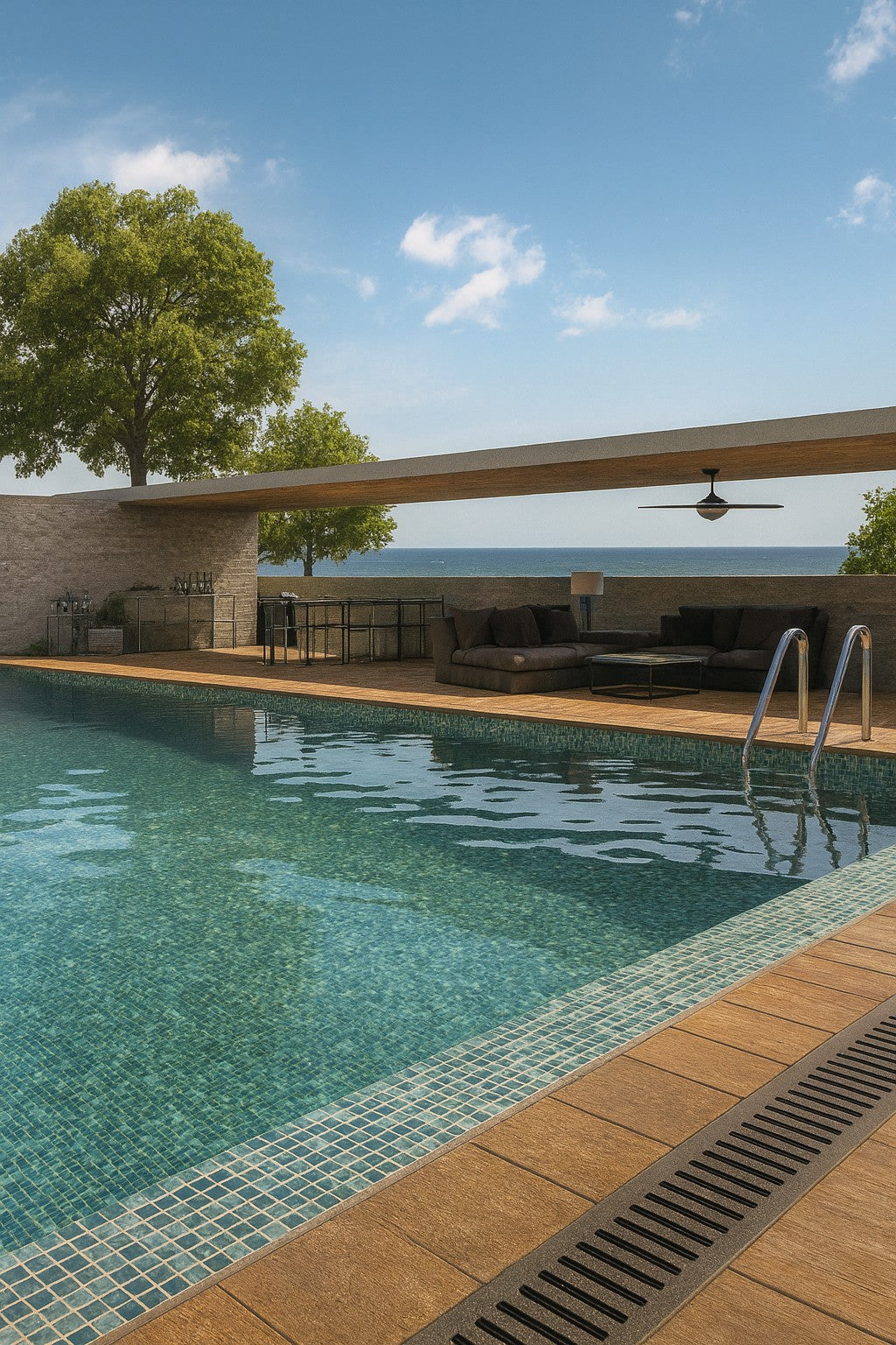 Echo Gemstone Emerald 20x20 Mosaic