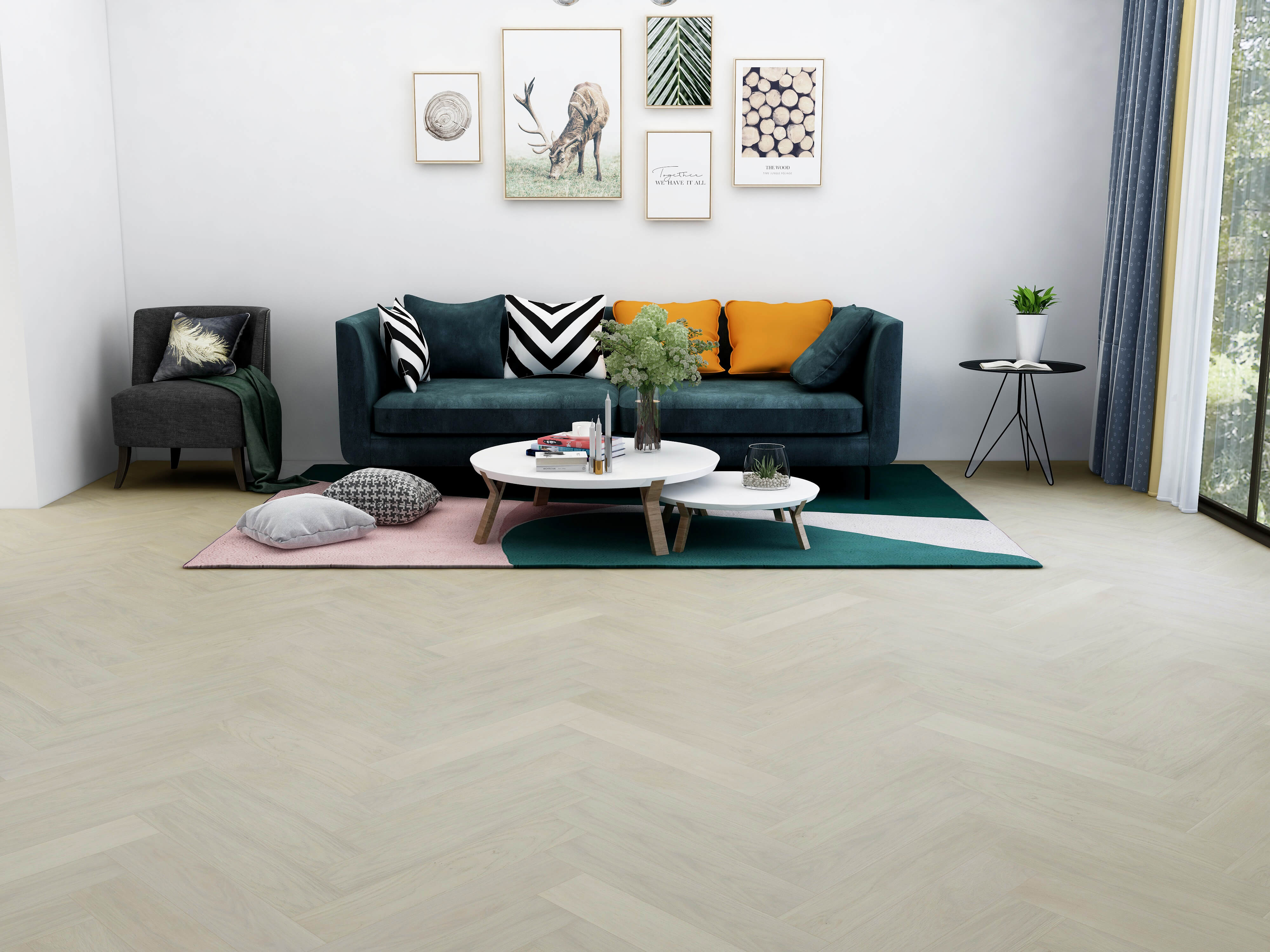 Royal Manor European Oak Engineered Flooring (Rome Grey)