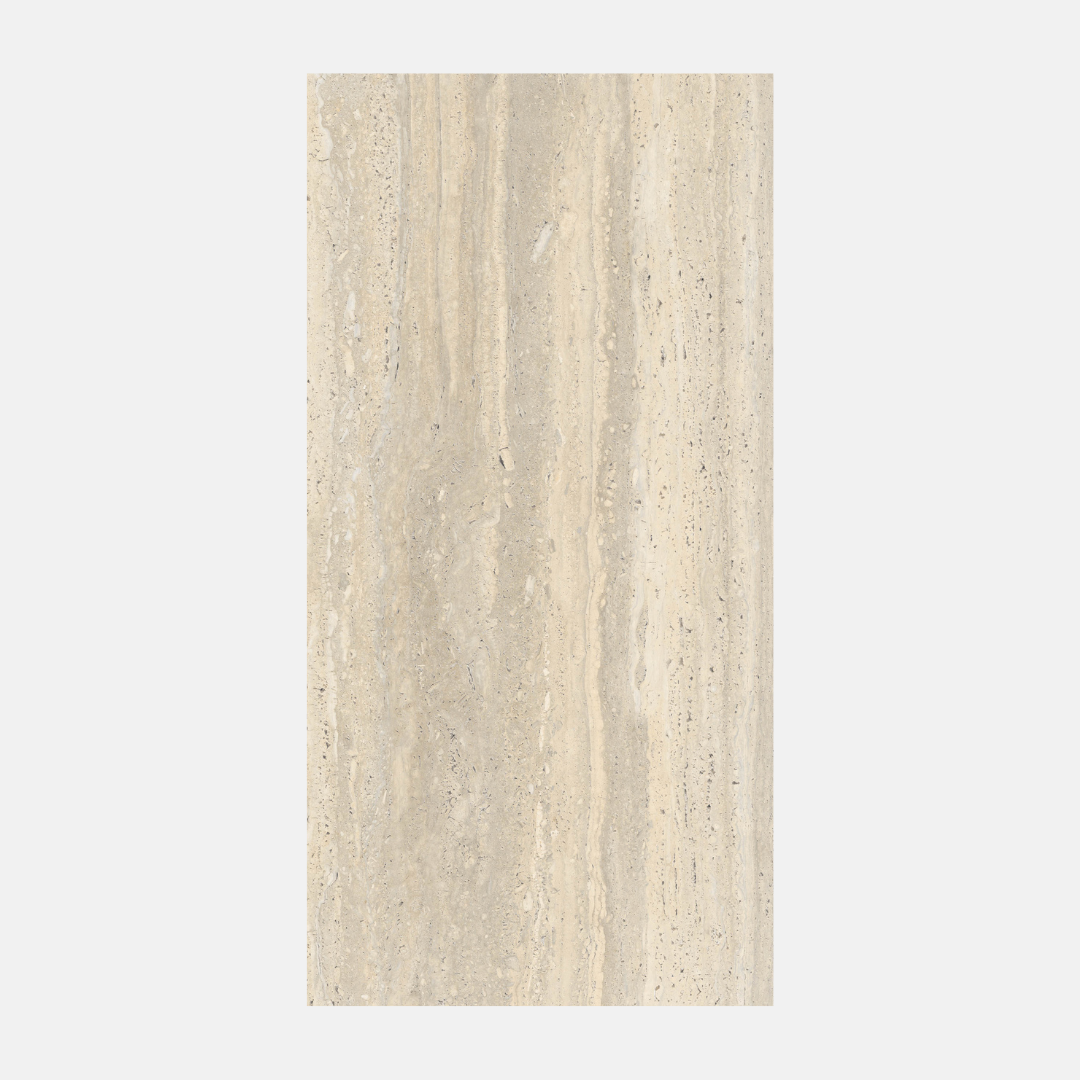 Lindau Matte Sand Travertine-Look Tile 600x1200