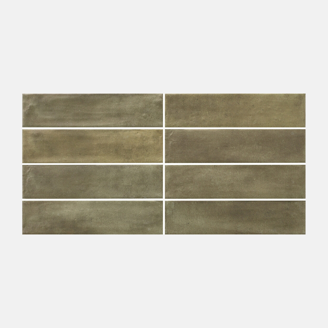 Numana Matte Green Subway Tile 60x250