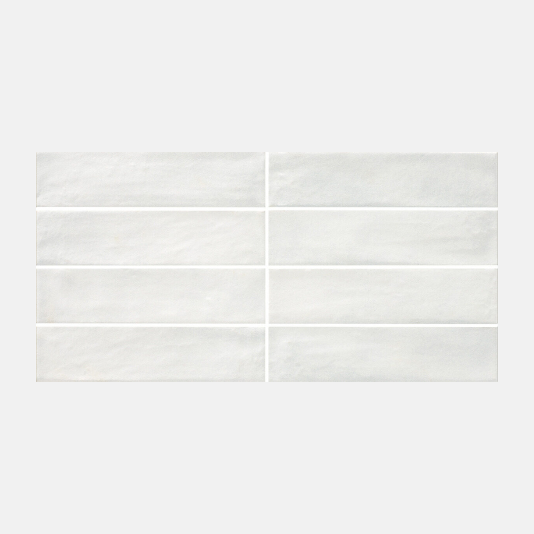 Numana Matte White Subway Tile 60x250