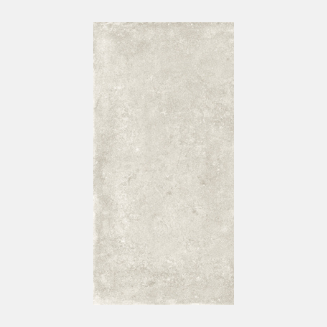 Olvera Matte White Cement Look Tile 300x600