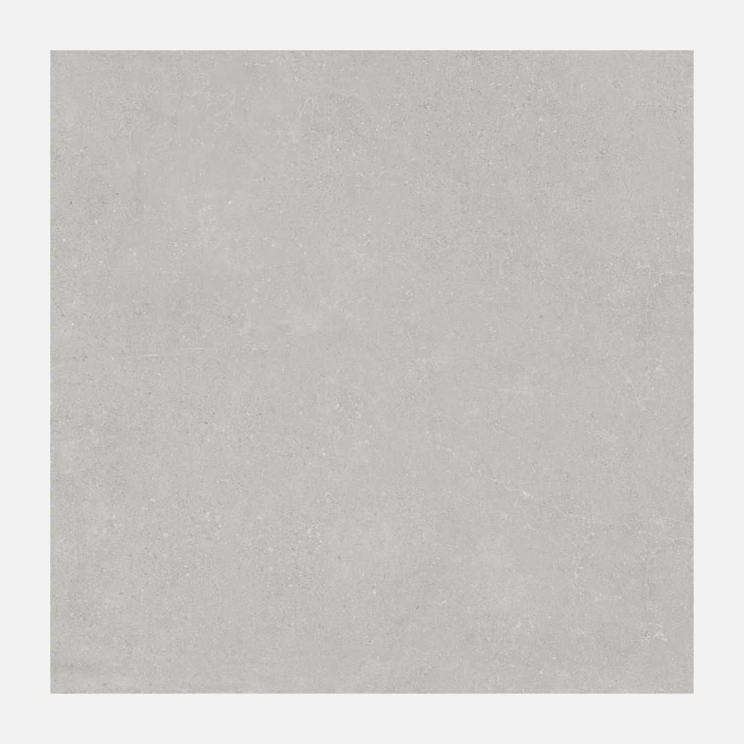 Soho Matte Grey Stone-Look Tile 600x600