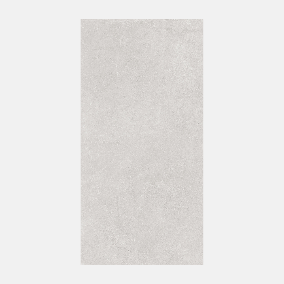 Soho Matte White Stone-Look Tile 300x600