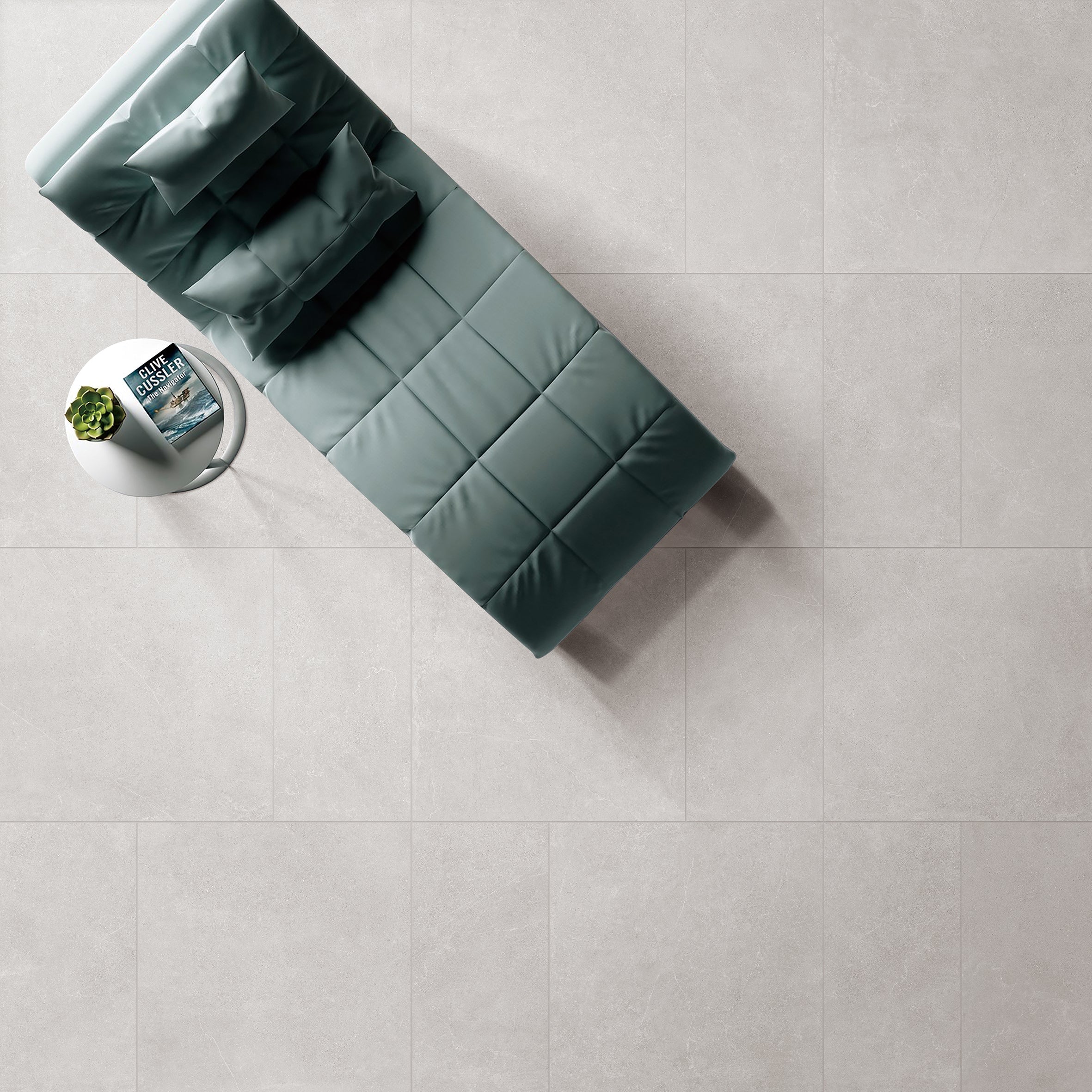 Soho Matte Grey Stone-Look Tile 75x300